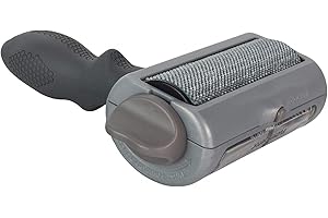 Furminator Tierhaarentferner - wiederverwendbare Fusselbürste entfernt lose Hunde- und Katzenhaare von Kleidung, Möbeln und Stoffen