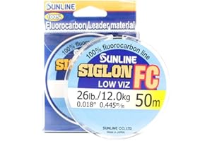 NOIKE Sunline Siglon FC Fluorocarbon Line 50m 26lb Diameter 0.445 mm (5921)