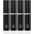 ENVY Natural Spray Men Perfume - 30ML Each (Pack of 4) | Long Lasting Eau de Parfum Scent Fragrance For Men