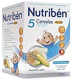 cereal nestle sin gluten La papilla Nutribén 5 Cereales fibra está elaborada para alimentar a tu bebé a partir de los 6 meses, dentro de una dieta variada