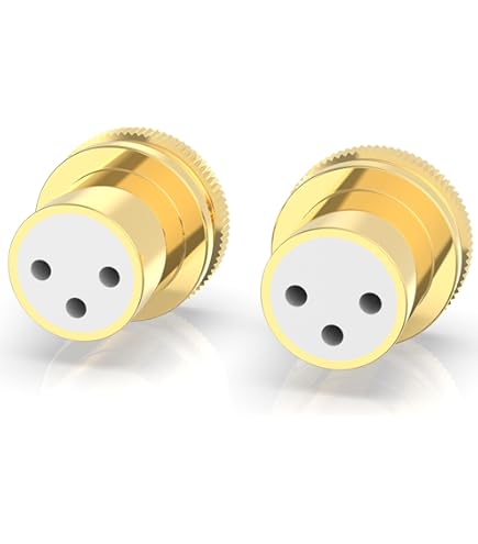 Monosaudio RCA-ruisstopkappen, stof- en corrosiebescherming, RCA stofbescherming afdekking eindkap cover voor HiFi bijbehorende apparatuurapparatuur (8 stuks