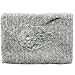 TiaoBug Newborn Baby Mohair Crochet Knit Wrap Cloth Headdress Photography Prop (one size, Gray)