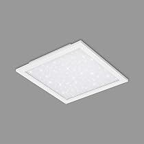 BRILONER LED Deckenlampe Mit Sternenhimmel - Farbtemperatur Einstellbar, 28cm, 12W, 1200 Lumen