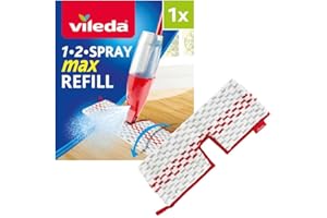 Vileda 1-2 Spray Max - Recambio Mopa, Blanco (152927)