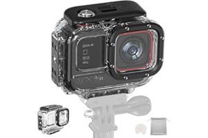PRODROCAM Carcasa Impermeable para Insta360 Ace Pro/Pro 2, 60 M/196 Pies Funda de Buceo para Cámara de Acción, Protección Submarina, Accesorios