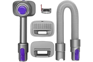 MOPEI 2-in-1 Hundesauger Bürste De-shedding Tool Kompatibel mit Dyson V7 V8 V10 V11 V12 V15, Ideal für Hunde und Katzen mit kurzem und mittlerem Haar