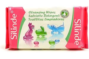 Silinde PT50901 Lingettes humides pour Chiens avec Aleo Vera 36 lingettes par Paquet