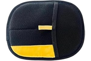 GENERIC Gants antistatiques pour enlever les poils d'animaux, gants de toilettage doux pour chiens, brosse de chat pour poils longs et courts