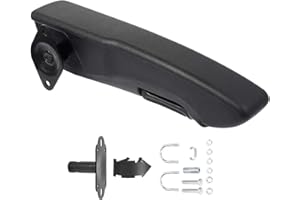 Liseng - Accoudoir de siège de voiture - Réglable et universel - Montage à gauche