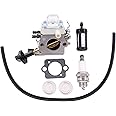 HouYeen Carburettor Carb with Gasket Fuel Filter for Stihl BG86 BG86C SH56 SH56C SH86 SH86C for Zama C1M-S261B Engine