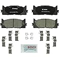 BOSCH BC1293 QuietCast Premium Ceramic Disc Brake Pad Set - Compatible With Select Lexus ES300h, ES350; Toyota Avalon, Camry; FRONT