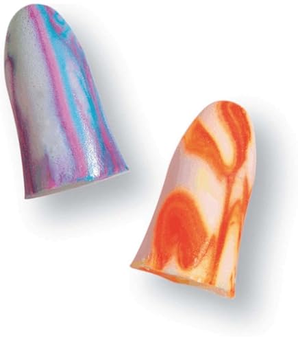 SURFOU Bouchon D'oreille pour Dormir 60 paires, Réduction de Bruit 38dB SNR, Réutilisables et Confortables, Idéal pour les Dormeurs Latéraux, Voyages, Maison, Études, Orange