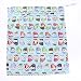 Baby Waterproof Zipper Bag Washable Reusable Baby Cloth Diaper Bag