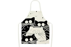 NOVSTUF Grembiule da Cucina Chef, Regolabile Grembiuli Chef di Cucina Impermeabile Personalizzazione Grembiule Cucina Donna Uomo Divertenti per Casa e Cucina, Barbecue, Ristorante, Caffetteria 1 (Stile 2)