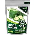 Karela powder for eating | Bitter Melon | Bitter Gourd | Momordica Charantia For Skin Care(Face Mask, Evens Skin Tone), Hair Care, Diabetes, Weight Loss and Immunity Booster - 200 Gm