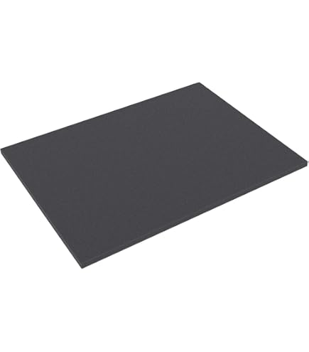 Feldherr Schaumstoffboden 550x345x20 Mm – Rot, Feinporig, Made In Germany, Für Figuren-Aufbewahrung & Präsentation