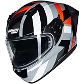 Nolan N60-6 Sport Dinamico Kapalı Motosiklet Kaskı 345 Gri Kırmızı SiyahXL