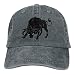 Produktbild ewtretr Adult Cotton Jeans Cap Old-Hat Taurus Zodiac Sign The Bull 7 Colors Available Adjustable Unisex Suitable for All Seasons