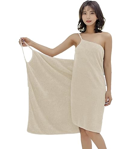YJZQ Robe à Serviette DE Bain Pour Femme Peignoir De Sauna Chic Serviette De Piscine Spa
