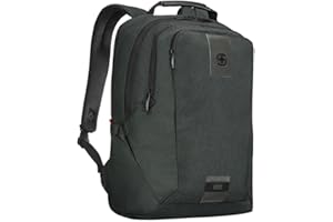 WENGER MX ECO Professional Laptop-Rucksack mit Tabletfach, Notebook bis 16 Zoll, Tablet bis 10 Zoll, Organizer, 20 l, Damen Herren, Büro Business-Reisen Uni, Schwarz, 612261