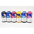 Ink Tec Sublinova Smart DTI Dye Sublimation Inks (6 Colour Set (C,M,Y,K,LC,LM), 100ml),Multi-Color Pack