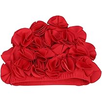 Badmuts, badmutsen, lang haar, badmuts, retro-stijl badmutsen met bloemblaadjes voor dames, dames, kinderen, retro bloemen, bloem, mode, elastische zwemhoed(Rood), badmutsen voor vrouwen zwemmen Badmuts, badmutsen, lang haar, badmuts, retro-stijl badmutsen met bloemblaadjes voor dames, dames, kinderen, retro bloemen, bloem, mode, elastische zwemhoed(Rood), badmutsen voor vrouwen zwemmen