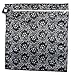 FAB4BABYSTARS, Black Lace Wet Bag, Stretchy material with Zip, handle for hanging up