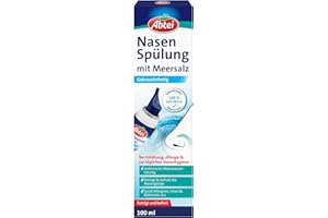 ‎ABTEI Abtei Nasen Spülung mit Meersalz - Isotonisches Nasenspray mit Meerwasser - bei Erkältung, Allergie und zur täglichen Nasenhygiene - 1 x 100 ml