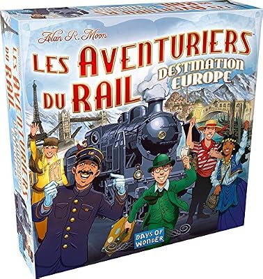 Asmodée Asmodee Les Aventuriers du Rail Express, AVE22, Multicolore