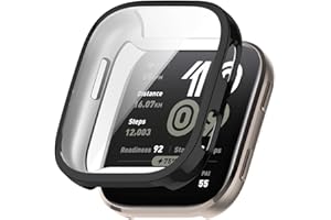 BYISYUE Etui do Amazfit Bip 6, silikonowa osłona ekranu TPU, odporna na zarysowania, przeciwpyłowa, pokrowiec ochronny do Amazfit Bip 6