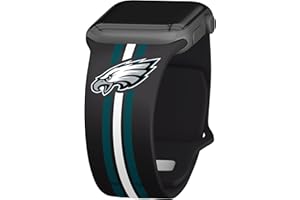 Game Time Philadelphia Eagles HD-Uhrenarmband kompatibel mit Apple Watch
