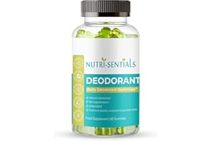 NUTRI-SENTIALS Whole Body Deodorant – Internal Body Deodorizing Supplement – Deodorant Capsules For Gut Health, Skin Health, Detox & Digestion Support – Head-To-Toe Freshness