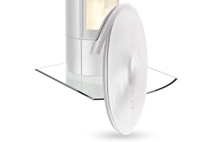 BIJON Max Silikon-Dichtlippe Schmutzlippe für Kaminplatte, Glasbodenplatte, Ofenplatte, Bodenplatte, Kaminofenplatte - Kaminofen Dichtung Selbstklebend - Länge 4,5m