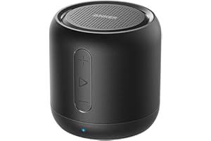 Anker Soundcore Mini Bluetooth Lautsprecher mit 15 Stunden Spielzeit, Fantastischer Sound, 20 Meter Bluetooth Reichweite, FM Radio und intensiver Bass