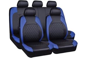 NETHIX 5 Seats Universal Car Seat Covers Set for Nissan Qashqai J12 J11 J10 J11 J12 +2 2006-2023 2024 2025 Full Set Front And Rear Nonslip Seat Covers Accessories,C