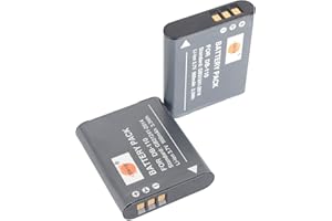 DSTE® 2pcs 3.7V 900mAh DB-110 Repuesto Batería Compatible para Ricoh GR III,Ricoh WG-6,Ricoh G900,Ricoh G900SE cámara