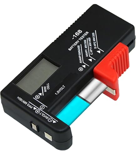 Batterietester BT-168 Akku Tester 9V/1.5V/AA/AAA/C/D Knopfzellen Universal Prüfe Batterietester BT-168 Akku Tester 9V/1.5V/AA/AAA/C/D Knopfzellen Universal Prüfe