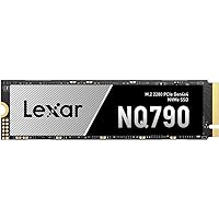 Lexar NQ790 1 TB PCIe 4.0 SSD Interno, M.2 2280 PCIe Gen4x4 NVMe 1.4, Lettura fino a 7000 MB/s, Unità a Stato Solido Interna 