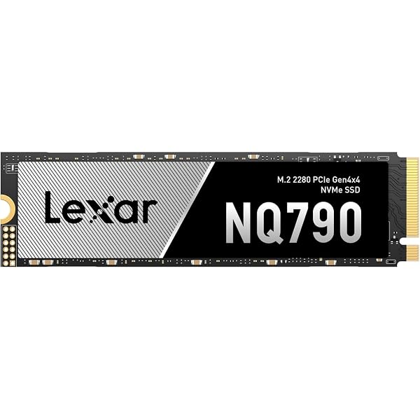 SSD Interne Lexar NM800 Pro 8TB Avec Dissipateur - PCIe Gen4 - 7000/6600 Mo/s