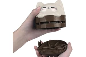 NIKTULE Table aspirateur ramasse-miettes, Mignon, Portable, à économie d'énergie, Chargeur USB pour Piano, Ordinateur, Voiture