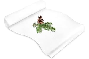 com-four® Estera de Nieve para la decoración navideña - Nieve Artificial para la decoración y Las Manualidades - Pelusa de Nieve como Nieve Decorativa (Blanco Mate - 250cm)