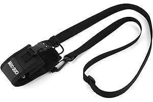 KIMISS Épaule en Nylon Portable, Pochette de Sac de Support de Ceinture pour Talkie-walkie G9 Sangle Talkie-walkie Radio Bidirectionnelle