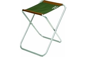 Shakespeare Folding Stool For Fishing, Outdoor, Camping Chair, for people up to 90kg, Stool Seating, Chairs, Coarse Fishing, Carp, Unisex, Brown/Green