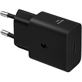 Samsung Hızlı Şarj Adapt&ouml;r&uuml; (USB Type-C 15 Watt) EP-T1510 Veri Kablosu ile | Orijinal Samsung 15 W Şarj Cihazı, USB-C Bağlant