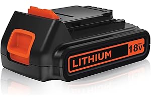 Goodexo Repuesto para Black Decker Batería 18V LBXR20B LBXR20 LB2XR20 LBX20 BL2018 LBXR20-OPE LBXR2020 LB2X4020 para Black Decker Batería 18V