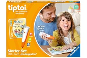 Ravensburger - tiptoi Starter-Set: Stift und Worter-Bilderbuch Kindergarten