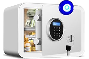 AltiKeep Security Safe with LCD Screen Sensor Light,30L Digital Combination Home Safe Box with Fireproof Document Bag, Secure Cash, Jewelry, Money Storage Box For Home, Office, Hotel, 30 x 35 x 25cm