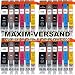 Produktbild 24x MAXIMPRINT XXL Tinten-Patronen SET mit Chip kompatibel zu Canon PGI-550 PGBK XL & CLI-551 Grey Cyan Yellow Magenta Black XL Multipack passend zu Canon Pixma IP8750 MG6350 MG7150 MG7550 (KEIN Original) Druckerpatronen Set von MAXIM-VERSAND