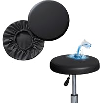 Funda De Terciopelo Para Taburete Redondo - Elástica, Lavable, Para Diámetros De 30 A 41 Cm, Varios Colores