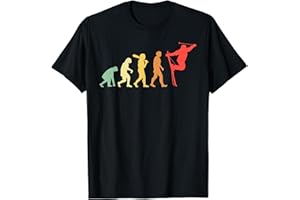 IDEE REGALO PER GLI SCIATORI E ALTRO ANCORA sciatore evoluzione montagne sci sport sci regalo sciatore s Maglietta